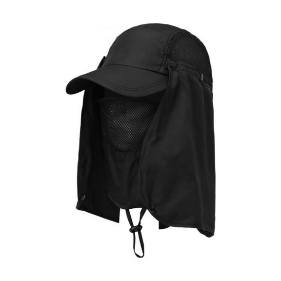 Men Women Outdoor Sport Fishing Hiking UV Protection Hat Face Neck Flap Sun Cap