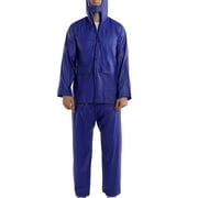 Men Women PVC Adult Transparent Raincoat Outdoor Duty Raincoat Rain Pants Suit Rainstorm Proof Split Raincoat