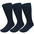 thumbnail image 1 of Men Women Physicians Approved Doctor Recommended Diabetic Crew Socks Cotton Loose Fitting Non Binding Top Leave No Marks on Legs Help Blood Circulation 3/6 Pairs, 1 of 1