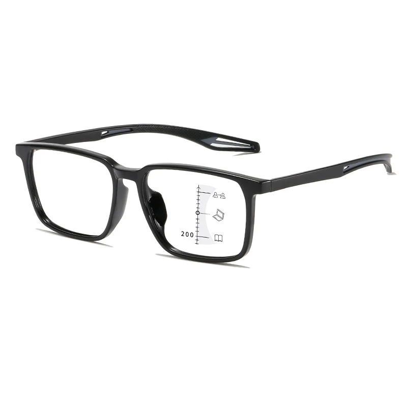 Men Women Progressive Multifocal Reading Glasses Antiblue Light TR90