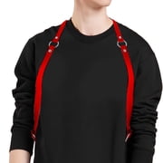 Men Women Punk Belt Punk Style Adjustable Harness With Buckled Straps Clothing Accessory