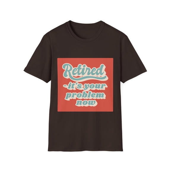 Men Women Retirement Novelty Graphic TShirt