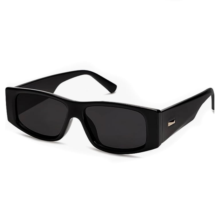 Trendy Y2K Rectangle Polarized Sunglasses with UV400 TAC Lenses SOJOS Trendy Y2K Rectangle Polarized Sunglasses for Women  main image 2