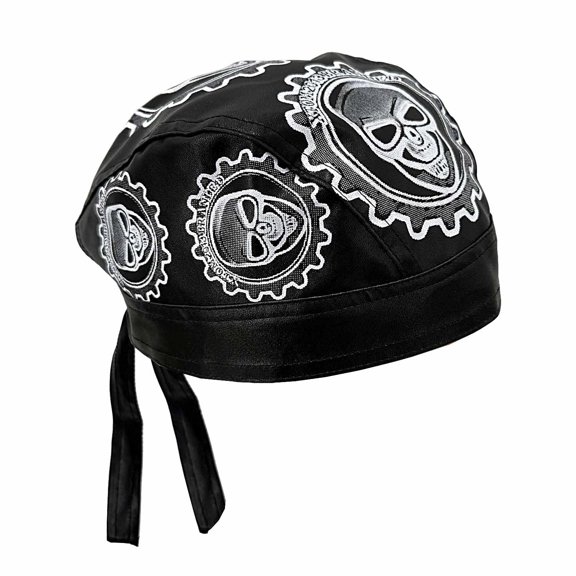 Men Women Rock Skull Motorcycle Bandana Doo Do Rag Headwrap Beanie Cap