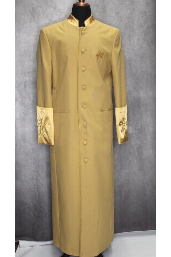 Men/Women Royal Diamond Solid Gold Church/Pastor Robe