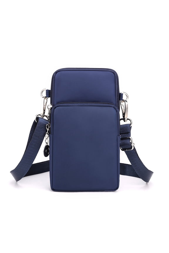 Men Women Sling Bag Convertible Backpack Hiking Chest Pack Small Lightweight Multipurpose Travel Daypack Crossbody Shoulder Bag for Phone Wallet Blue