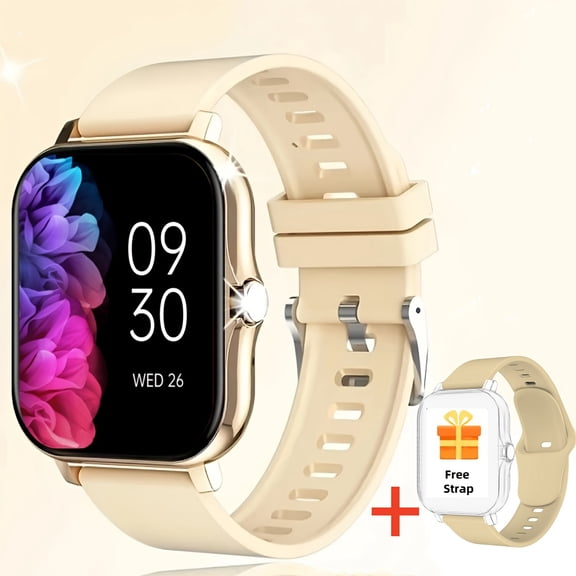 Men Women Smartwatch Calling Message Notification Large Screen Multi Sport Modes Step Counting Fitness Tracker