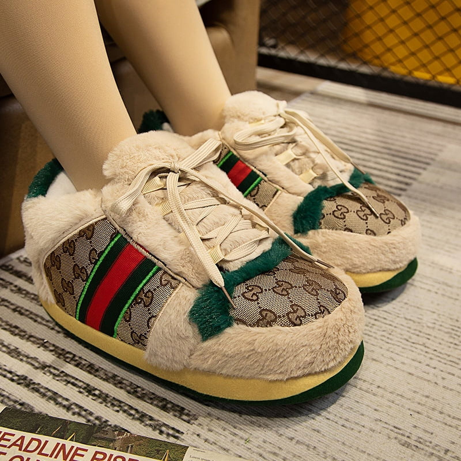 Screener leather sneakers in multicoloured - Gucci | Mytheresa