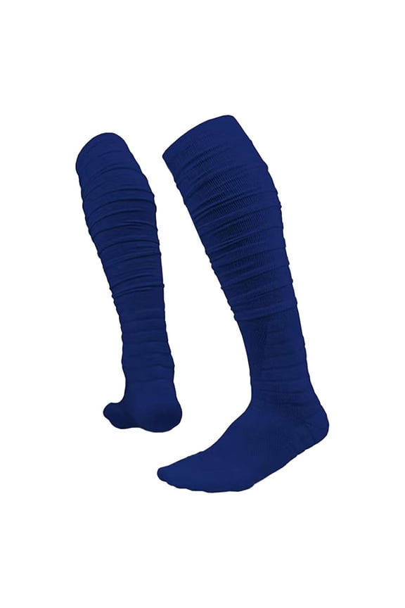 Men Women Socks Long Football Socks Combed Cotton with Ankle Support Padded Knee High Socks Tube Sock Youth Adult