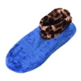 thumbnail image 1 of Men Women Socks Women Slipper Socks Fashion Casual Leopard Soft Cozy Double Layer Thicken Plush Winter Feet Warmer Floor Ankle Socks for Daily Wear, 1 of 3