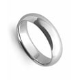 thumbnail image 1 of Men Women Solid 14K White Gold Wedding Ring Band Comfort Fit jewelry 6MM Size 13, 1 of 1