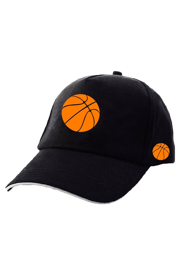 Men and Women Sports Pattern Baseball Cap, Fashion Trend Sun Visor Hat with Baseball Football Basketball Designs, Adjustable Breathable Cap for Outdoor Activities and Casual Wear