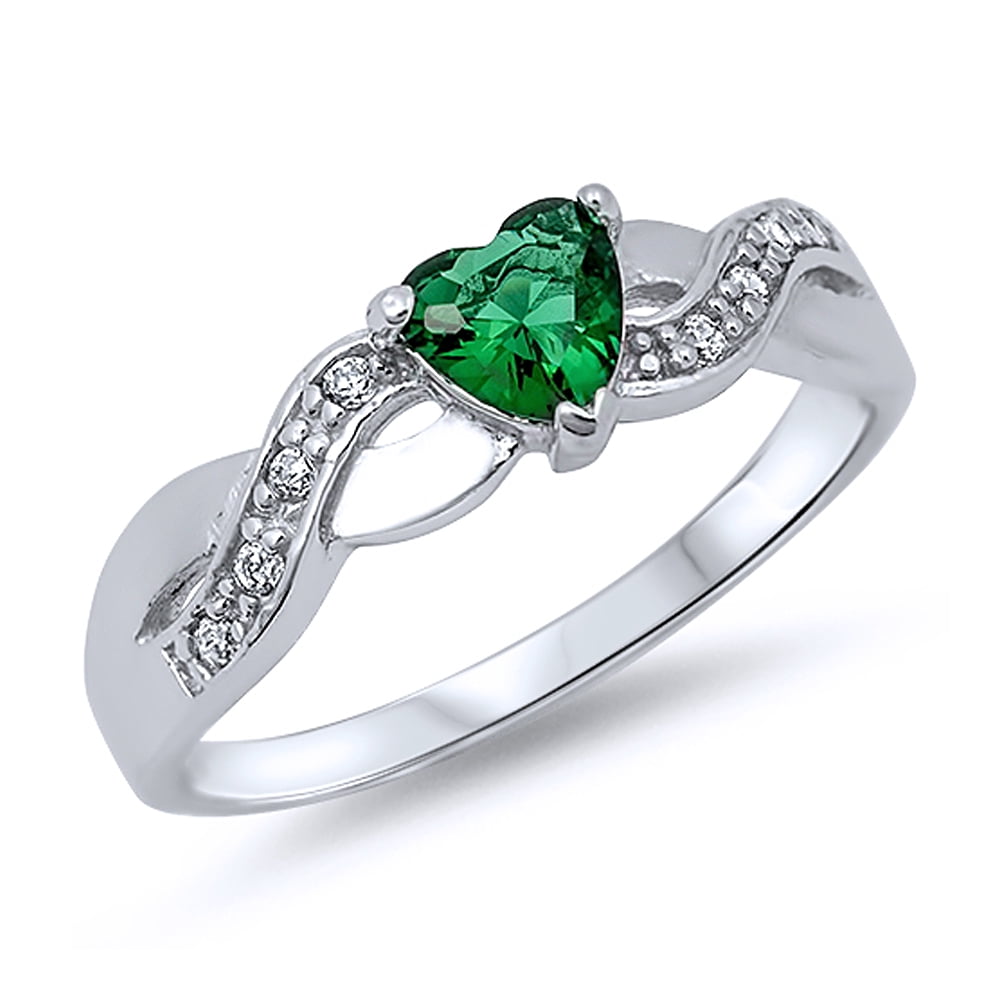 EFrai - Deep Natural Green Emerald Ring in Miami, FL