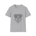 thumbnail image 1 of Men Women Strong Mandala Elephant Motivational Shirt, 1 of 7
