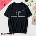 thumbnail image 1 of Men Women Style Streetwear Tee Fashion Cotton T Shirt Round Neck Casual Summer Camiseta, 1 of 6