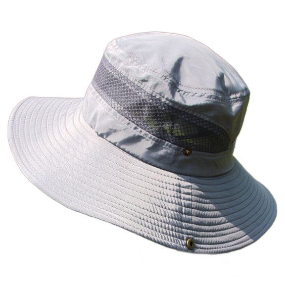 Men Women Sun Hat UV Protection, Foldable Mesh Waterproof Wide Brim Bucket Hats for Summer Beach Fishing Hiking