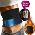 thumbnail image 1 of Men Women Sweat Waist Trainer Body Shaper Sauna Belt Neoprene-Free Slimming Hot Girdle Shapewear, 1 of 6