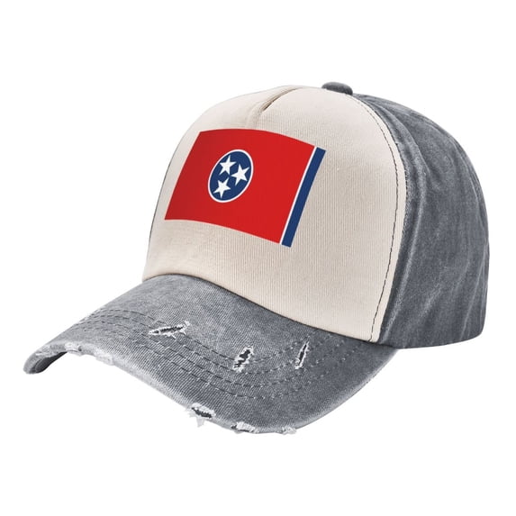 Men Women Tennessee Flag Baseball Cap Golf Dad Hat Adjustable Low Profile Cotton Hat