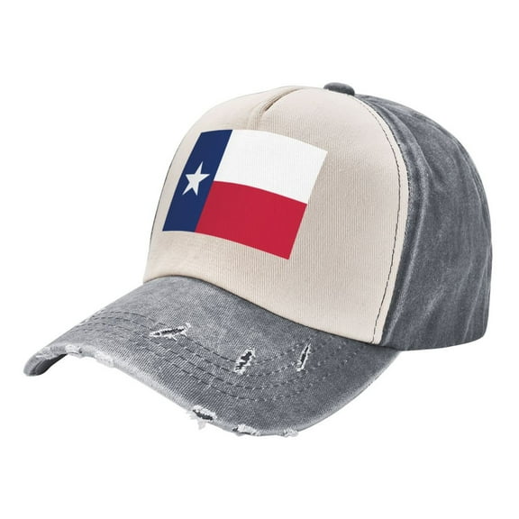 Men Women Texas Flag America Distressed Twill Cotton Baseball Cap Vintage Adjustable Dad Hat