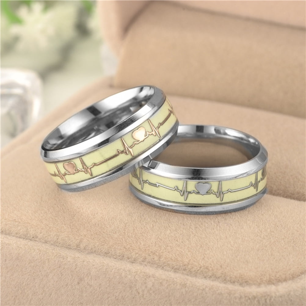 Titanium promise rings for men deals