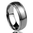 thumbnail image 1 of Men Women Tungsten Carbide Wedding Band Ring 8mm Comfort Fit Domed Ring For Men & Women, 1 of 3