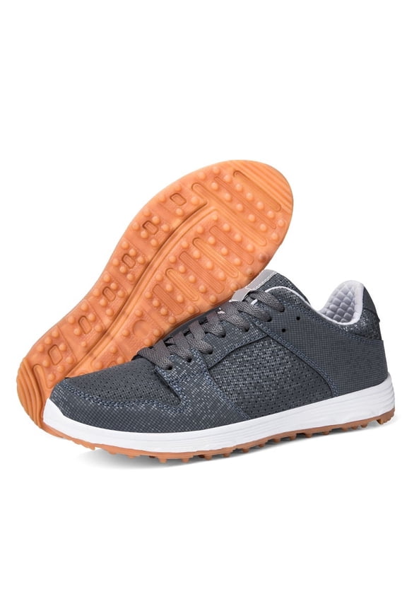 Men Women Unisex Golf Shoes Professional Outdoor Waterproof Lightweight No-Slip Spikeless Golf Walking Sport Sneakers