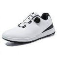 thumbnail image 1 of Men Women Unisex Golf Shoes Professional Outdoor Waterproof Lightweight No-Slip Spikeless Golf Walking Sport Sneakers, 1 of 17