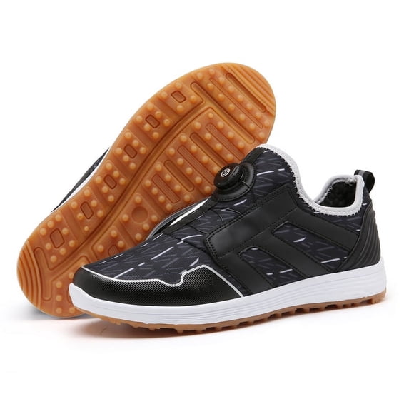 Men Women Unisex Golf Shoes Professional Outdoor Waterproof Lightweight No-Slip Spikeless Golf Walking Sport Sneakers