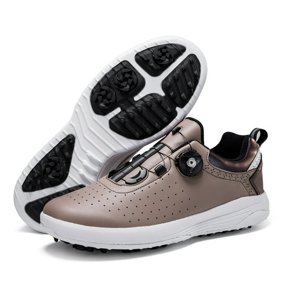 Men Women Unisex Golf Shoes Professional Outdoor Waterproof Lightweight No-Slip Spikeless Golf Walking Sport Sneakers