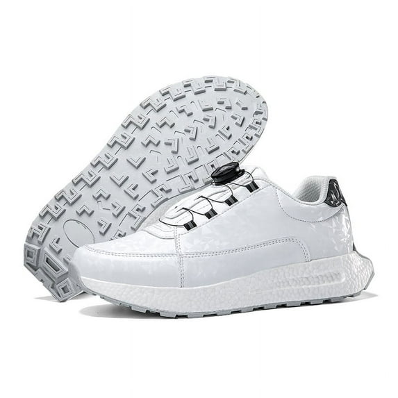 Men Women Unisex Golf Shoes Professional Outdoor Waterproof Lightweight No-Slip Spikeless Golf Walking Sport Sneakers