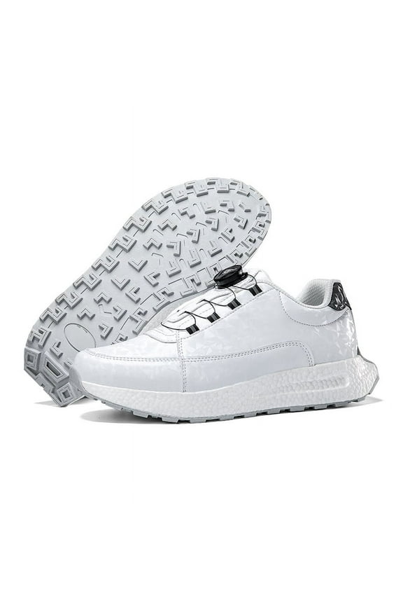 Men Women Unisex Golf Shoes Professional Outdoor Waterproof Lightweight No-Slip Spikeless Golf Walking Sport Sneakers
