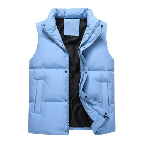 Men Women Vest for Men Autumn Fashion Cotton Vest Casual Loose Vest Jacket Solid Color Jacket