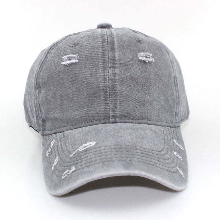 Vintage Washed Baseball Cap Adjustable Distressed Cotton Hat s-l400.jpg main image 2