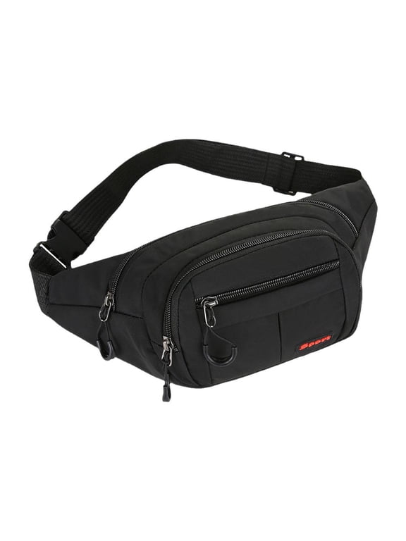 Men Women Waist Bum Bag Unisex Fanny Pack Travel Holiday MoneyBelt Pouch Wallets Q2O7