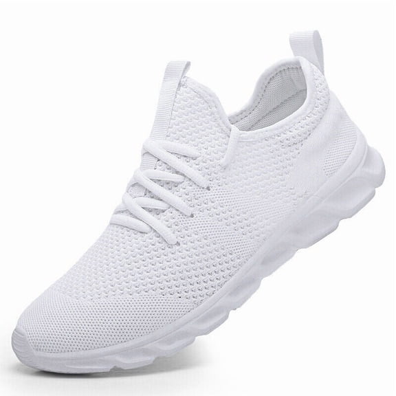 Men/Women Walking Sneakers Breathable Lightweight Sport Mesh Tennis Running Shoes
