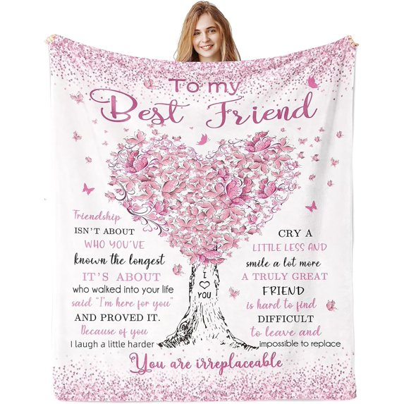 for Men Women, Wedding Blanket Gifts for Wife Husband Best Romantic Anniversary Marriage Gift for Couple Parents, Happy Anniversary for Girlfriend Boyfriend Gifts Blanket 59"X 51"