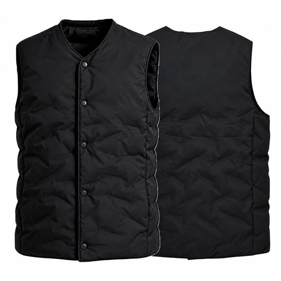 Men Women Winter Heated Gilet 5 Heating 3Mode Button Temperature ...