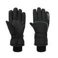 thumbnail image 1 of Men Women Winter Ski Gloves for Men Women Touchscreen Compatible Thermal Lined Thick Cold Weather Outdoor Protection Black, 1 of 4
