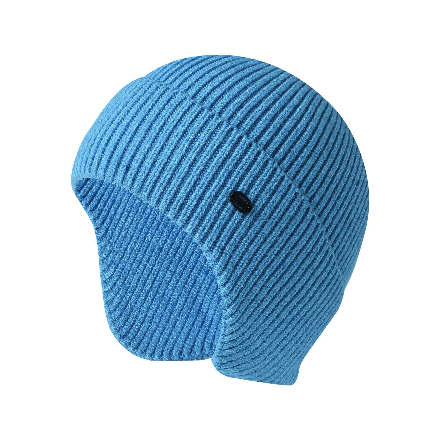 Unisex Purple Blue Beanie Skull Cap with Drawstring Warm Winter Hats Outdoor Skully Beanie - Arctic Blue | Doppler main image 2