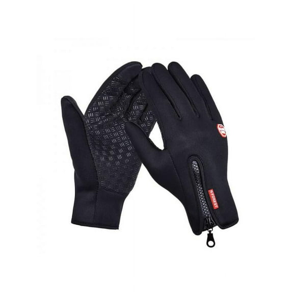 Men Women Winter Work Gloves Screen Touching Waterproof Insulated Warm Grip Mittens
