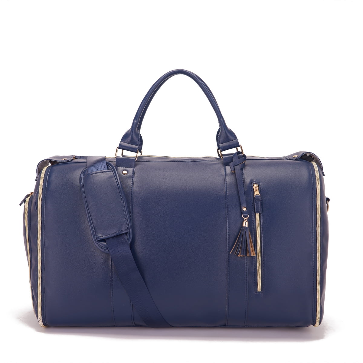 Men Women's Garment Bag Large Capacity Duffel Bag Suit Travel Bag Weekender Bag with Shoe Pouch