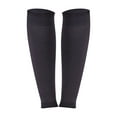 thumbnail image 1 of Men and Women's High Pressure Calf Compression Sleeves, Mid-Calf Support Socks for Leg Swelling and Athletic Recovery, 1 Pair of Breathable Footless Socks for Enhanced Circulation and Comfort - Black, 1 of 5