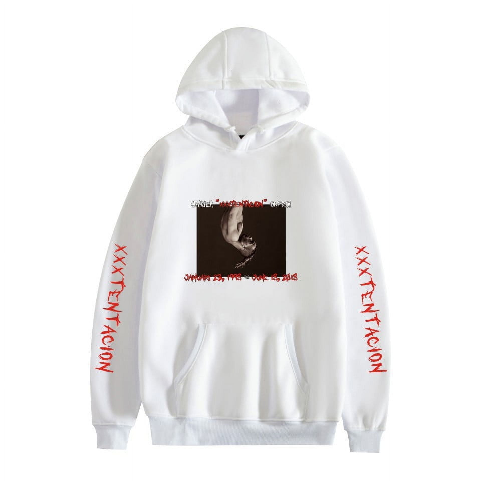 トップス VETEMENT 24SS XXX Logo Hoodie Men Women's Long Sleeve Heartbreak xxxtentacion Hoodie