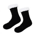 thumbnail image 1 of Men/Women's Thick Warm Slipper Socks Non Slip Winter Cozy Fuzzy Fleece Lining Thermal Sock with Grips, 1 of 7