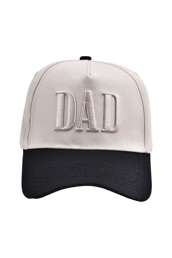 Men&Womens Baseball Caps MAMA DAD Slogan Embroidered Two Tone Adjustable Trucker Dad Hat For Daily Outdoor Wear Women's Hats & Caps 1 PC