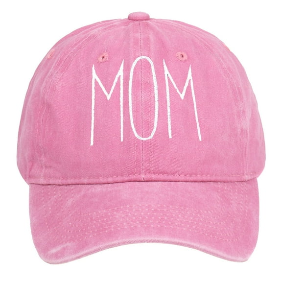 Men Womens Baseball Caps Mothers Day Mom Embroidered Print Baseball Cap Vintage Washed Adjustable Hat Mom Women RD2 One Size