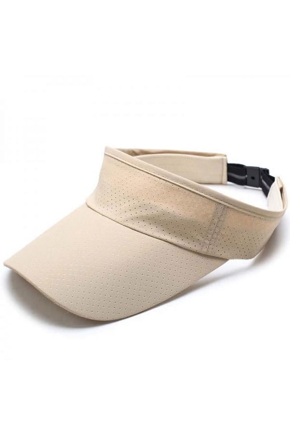 Men Womens Visor Sun Hat Adjustable Sports Tennis Golf Plain Baseball Cap Beach
