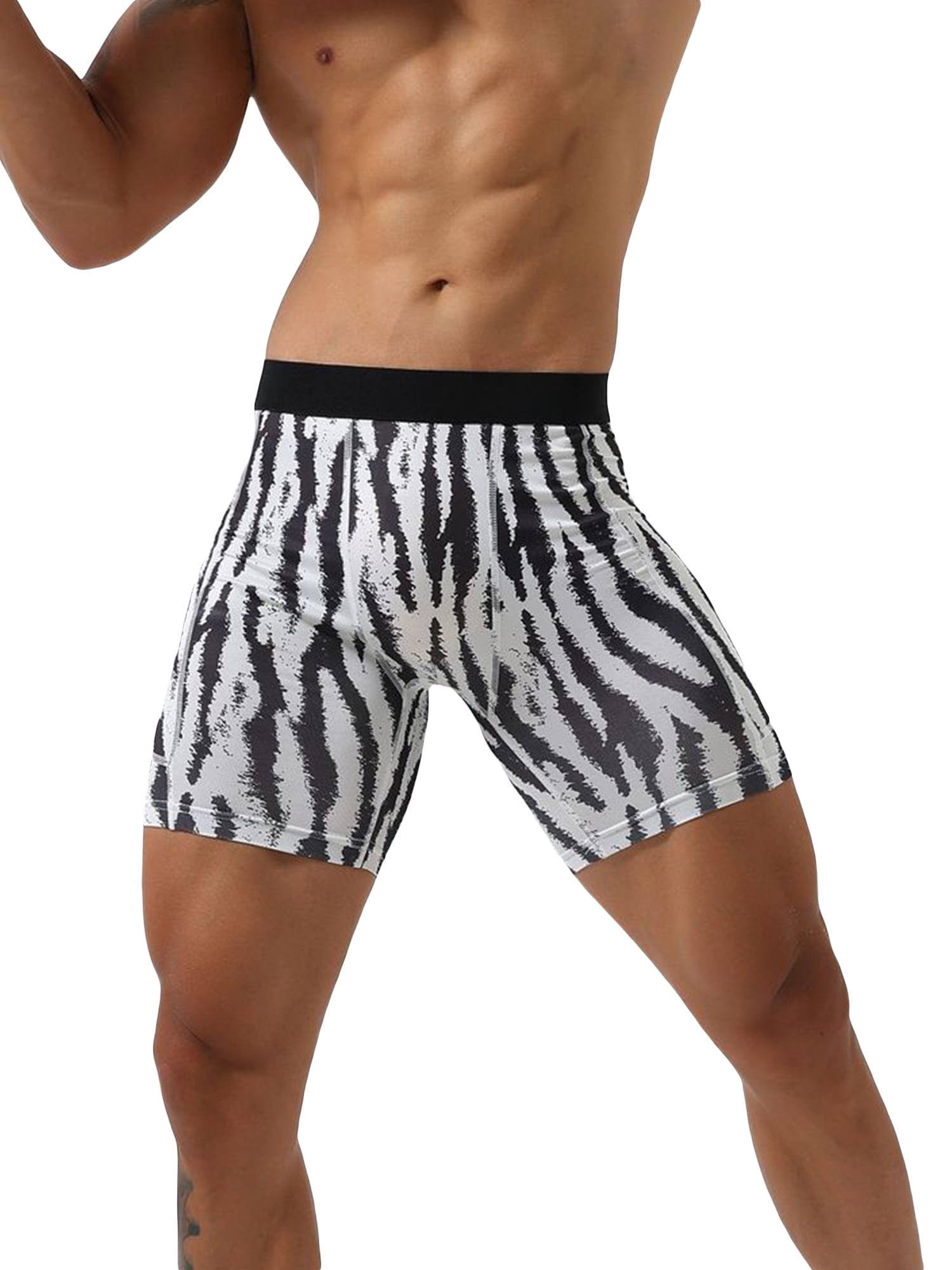Men's 3-Inch Short Slim Fit Gym Shorts - Cotton Spandex Workout Running Athletic Lounge Shorts