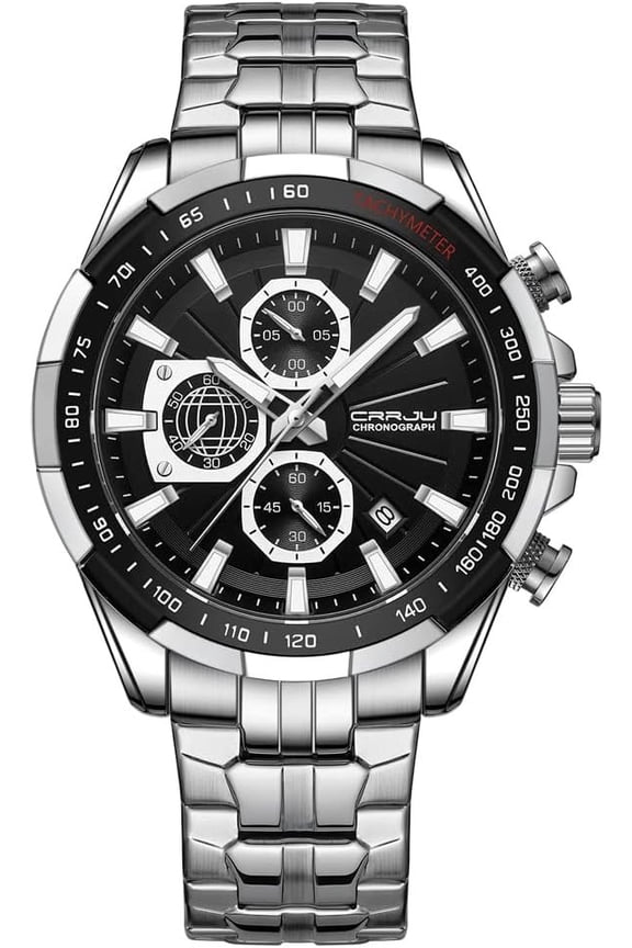 Men Wristwatches Fashion Luxury Stainless Steel Watches for Men Business Auto Date Glow Analog Quartz Wristwatches