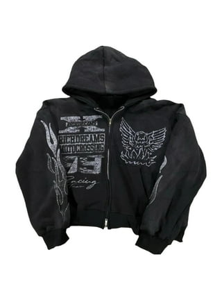 Y2K cross jacket punk 00s black grunge Y2K Jacket | Y2K Cyber